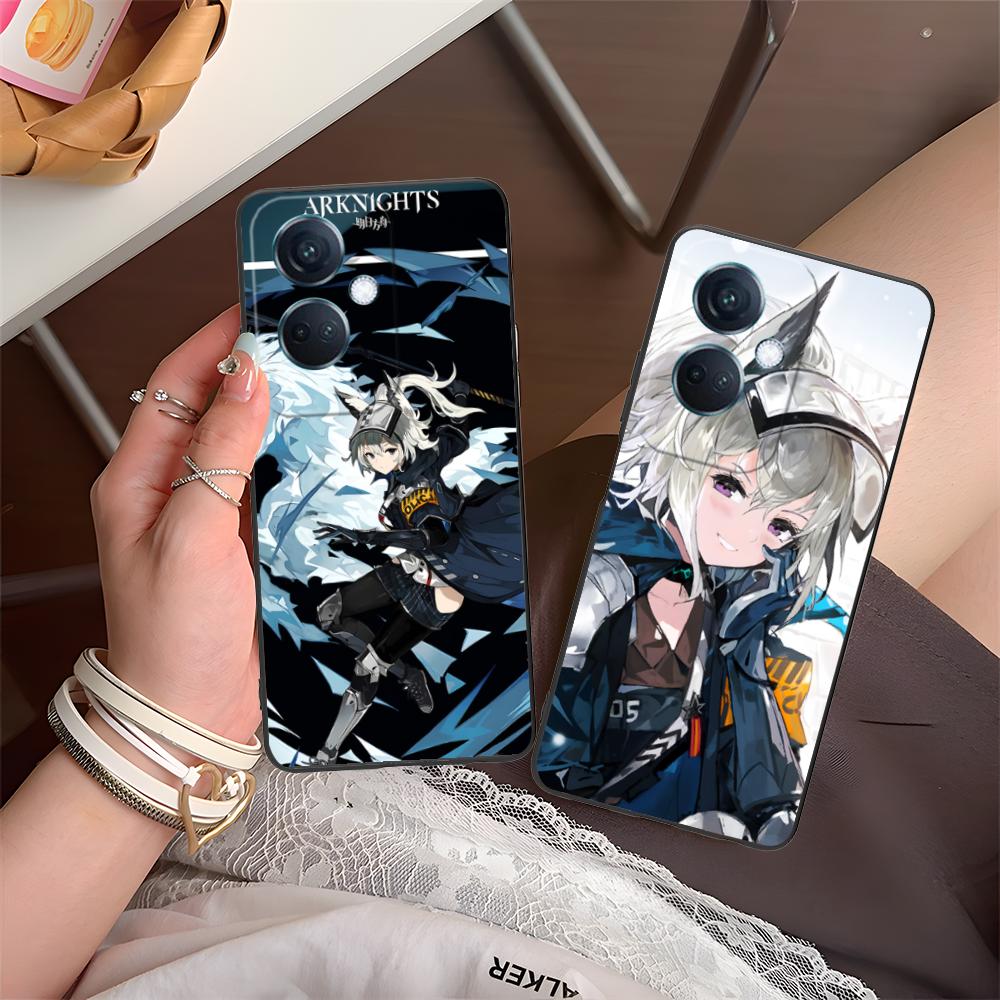 Arknights Grani Матовый ТПУ Чехол для Мобильного Телефона для OPPO Reno 14 13 12 11 10 9 8 7 6 5 F T Pro 5G Цветной Печатный Чехол