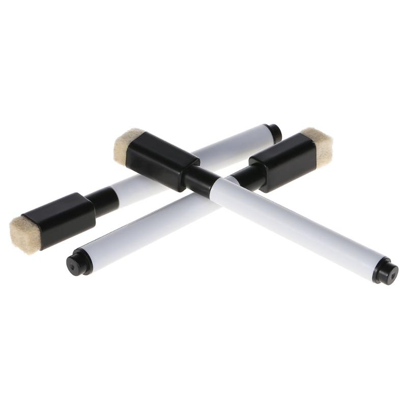 10 Pcs Magnetic Whiteboard Pen Erasable Marker Office School Stationery Supplies
