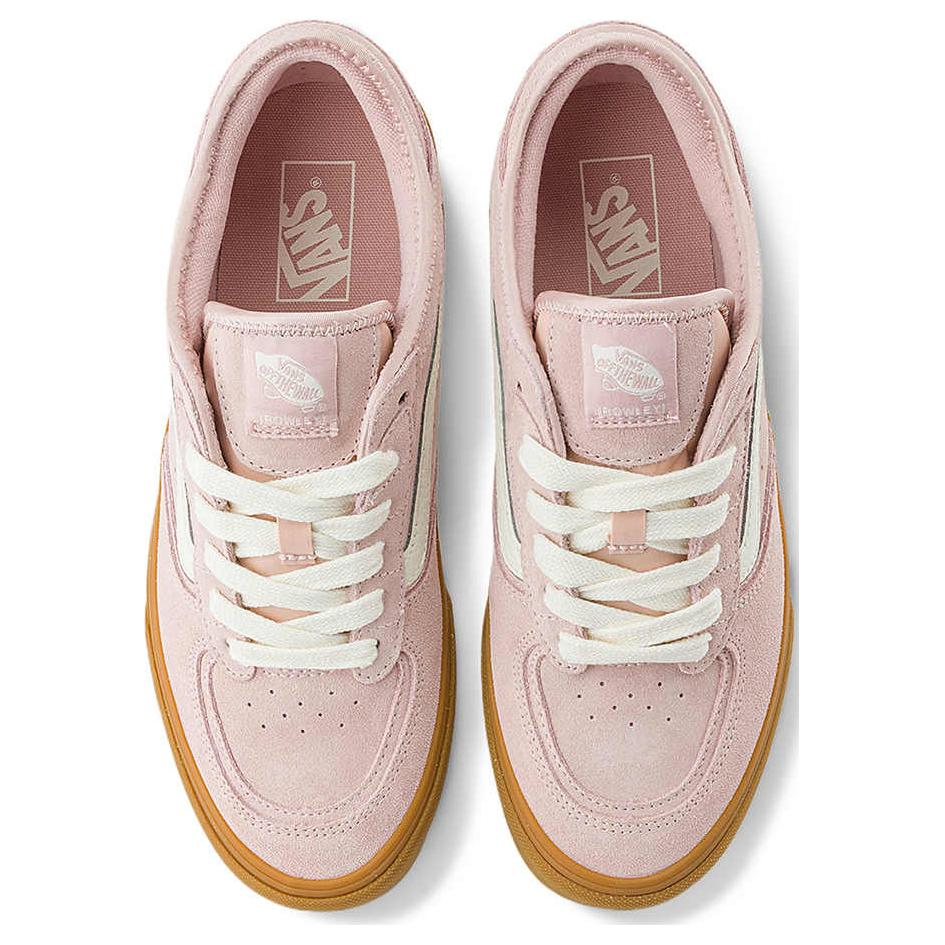 Vans Rowley Classic Comfortable Versatile Low-Top Skate Shoes Unisex Sneakers Light-Pink VN0009QJO3N