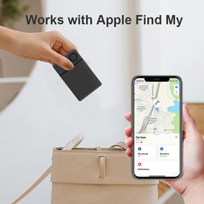 GPS трекер Картхолдер Поиск кошелька Беспроводная зарядка IP67 Водонепроницаемое устройство против потери для багажа, паспортов, кошелька