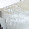 Wine Glass Cup Holder Hanging Bar Hanger Steel Wine Rack Shelf Champagne Storage