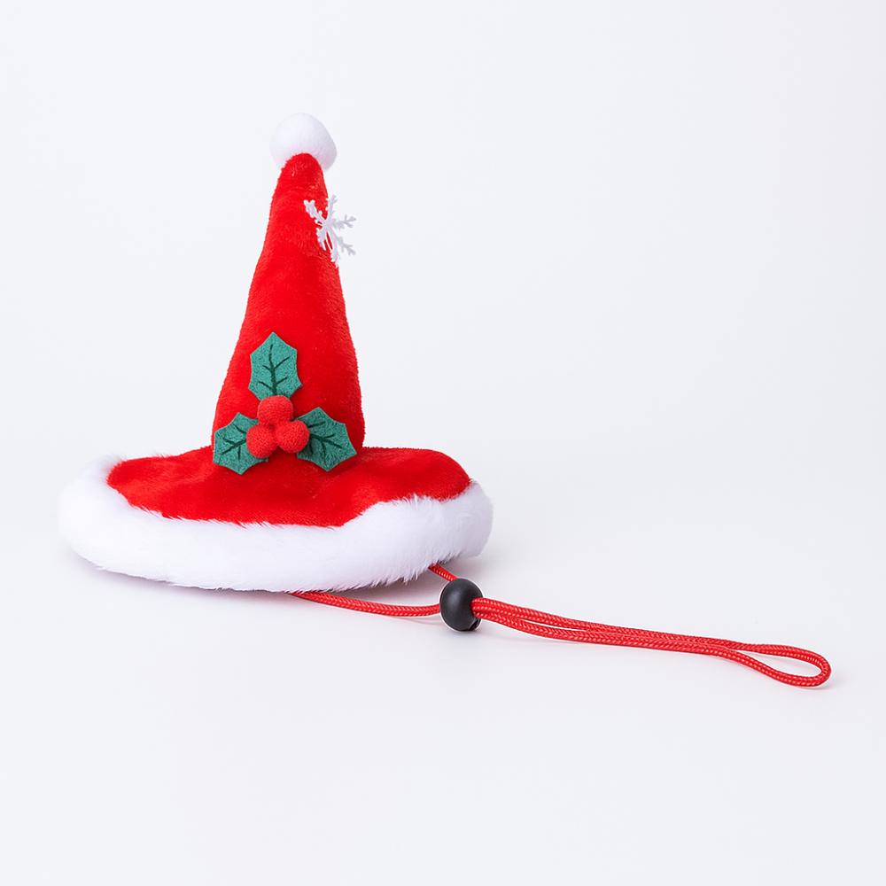 Adjustable Pet Christmas Hat Cute Pet Party Hat Pet Costume Accessory Festive Pet Hat Pet Outfit