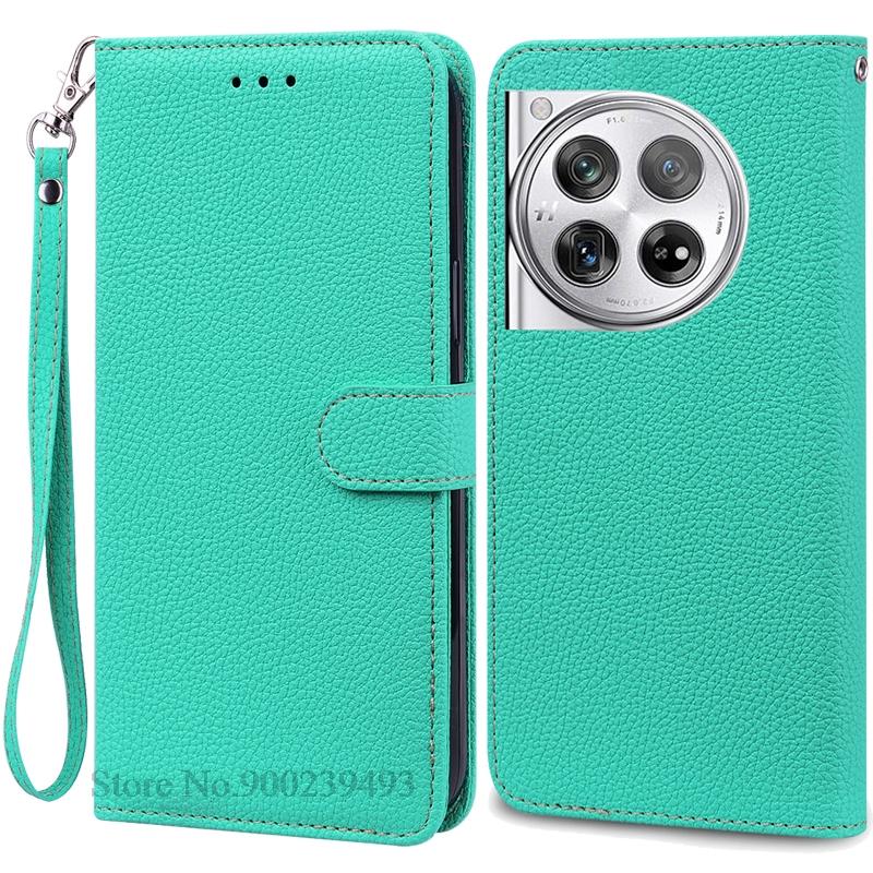 For Oneplus 12 Case Leather Wallet Flip Cover Phone Case For Oneplus 12 Coque Fundas For One Plus 12 Oneplus12 Phone Case Fundas