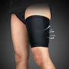 Спортивный бандаж для бедра, поддерживающий эластичный рукав, унисекс, компрессионный бандаж для ног