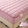 6-Sides Full Enclosed Thicken Fitted Sheet Mattress Cover with Zipper Custom Size Quilted Bed Sheet Anti-mite Mattress Protector