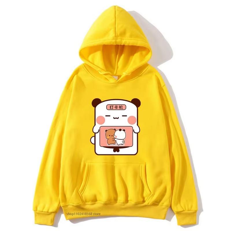 Bubu and Dudu Anime Hoodie Men Women Sweatshirt Print Unisex Streetwear Hip Hop Style Autumn Winter Fashion Tops Clothes Male