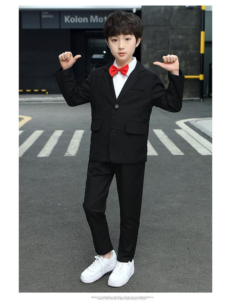 Очаровательный детский костюм-тройка в британском стиле: Смокинг для мальчиков для фортепианного выступления