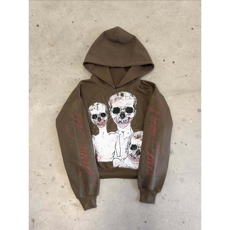 Unisex Oversized Hoodie With 3D Graphic Print Streetwear Style Loose Fit Hip Hop Sweatshirt Teens Adults