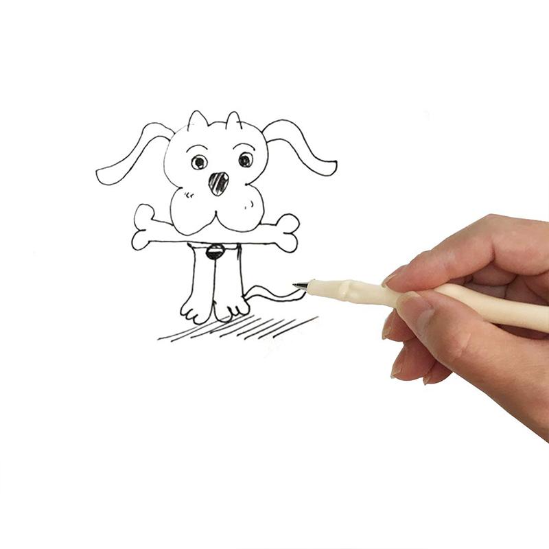 20 шт. шариковых ручек в форме кости, черные чернильные ручки, ручки для пальцев, ручка для медсестры, доктора, канцелярские принадлежности, подарок для студента