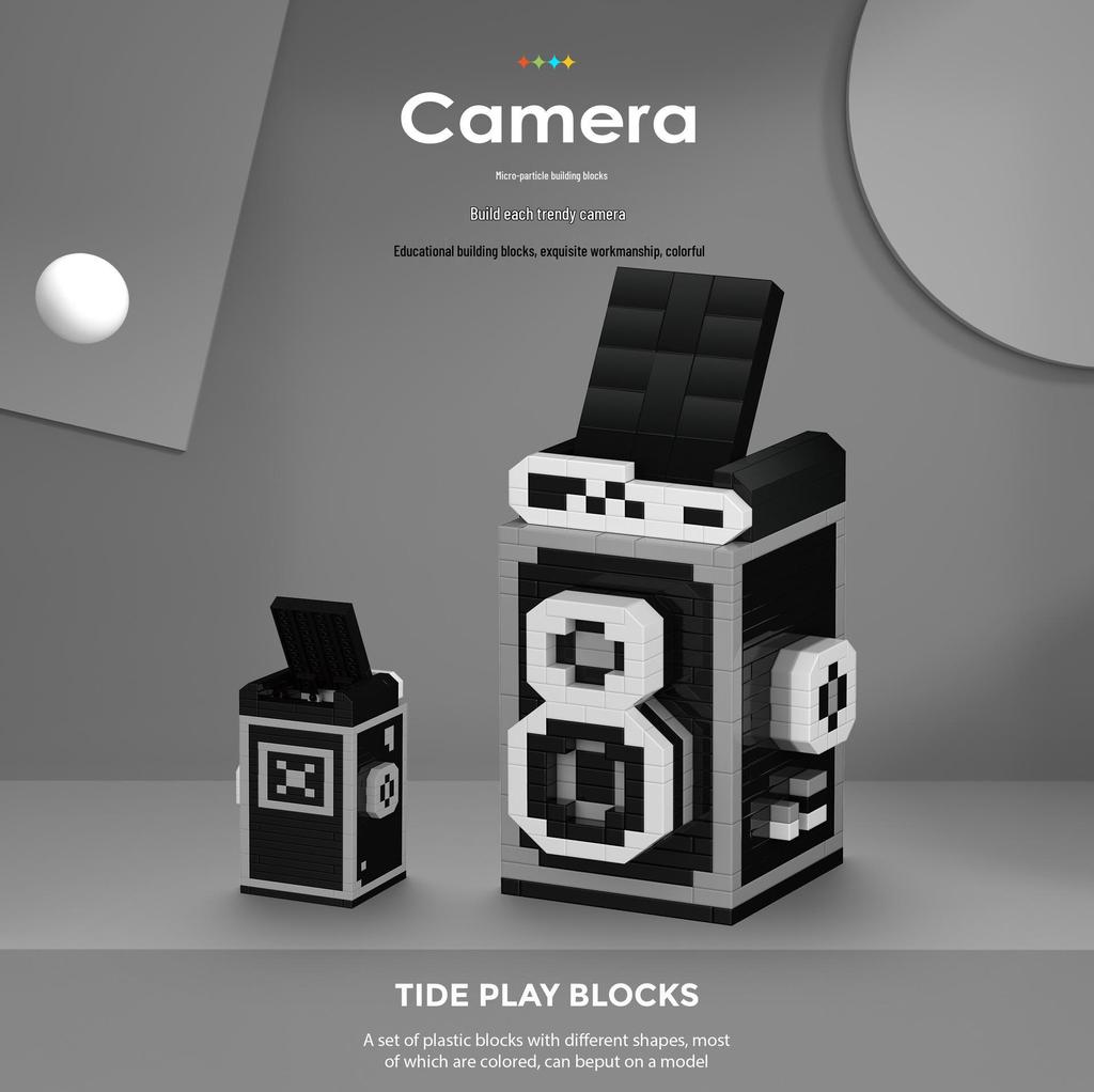 Chaolechuang 3D Зеркальная цифровая камера Конструктор Модель Подарок