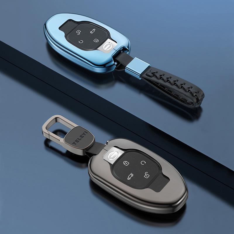 Trumpchi GS8 2022 2nd Gen Key Case - Aluminum Metal Shell with Buckle