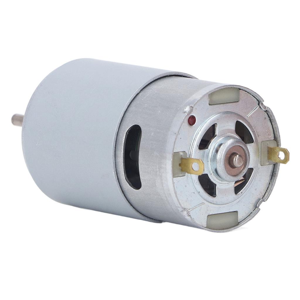 DC Brushed Motor Copper Coil Stainless Steel Body Large Torsion 19 Gear Motor for Children"s