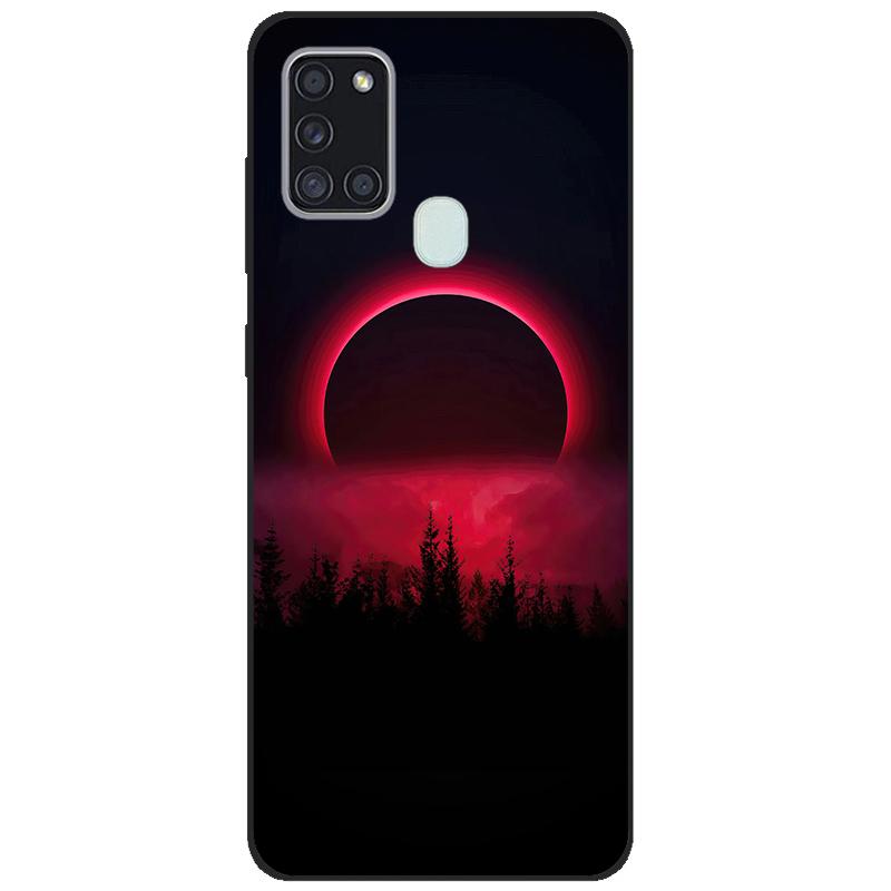 Для Samsung A21s SM-A217F/DSN Задняя крышка tpu Мягкий силиконовый чехол для телефона Для Samsung Galaxy A21s Чехол Мобильный телефон черный coque новый