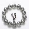 Сплошной браслет для привлечения денег, Лев, Пиксиу, Бусины Багуа, Парные украшения для мальчиков и девочек
