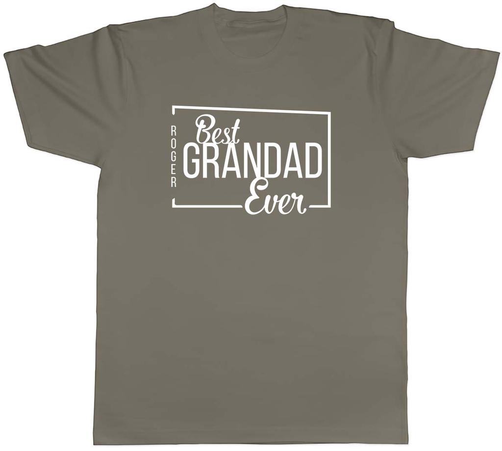 Personalised Best Grandad Ever Unisexs Unisex TShirt Tee