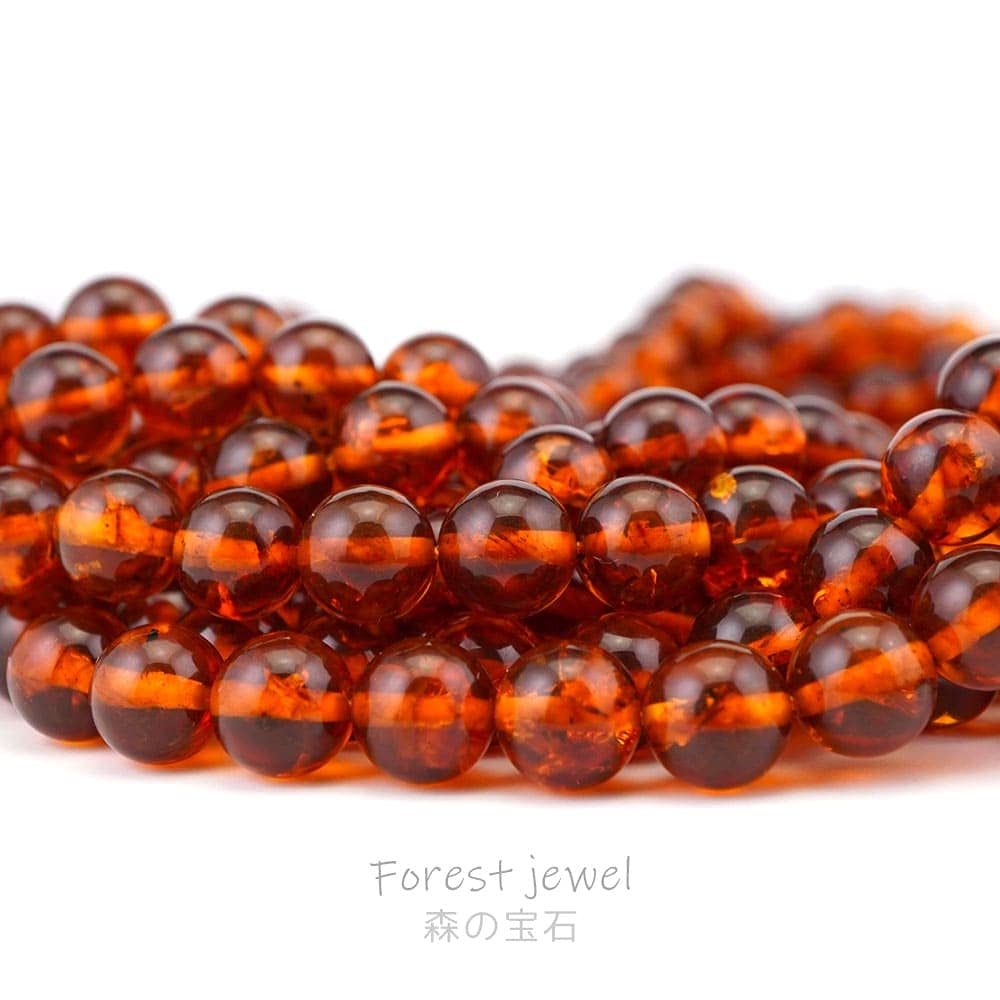 Бусины Power Stone Amber 8 мм круглые проданы Power Stone Natural Stone 1 круглый шарик 38 см Материал браслета ручной работы прибл.