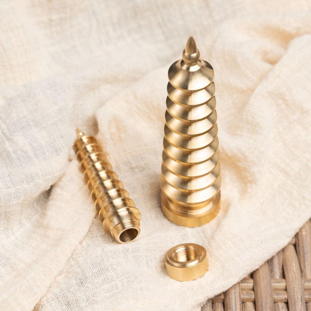 Craft Handcraft Tower Model Statue Pagoda Tower Figurines Wenchang Tower Desktop Ornaments