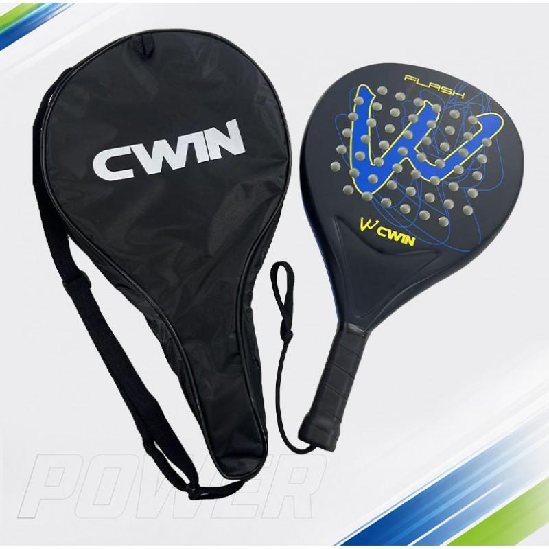 Beginner Padel Racket With Large Sweet Lightweight Carbon Fiber Frame Adult Players