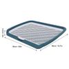 Puppy Potty Training Tray 50x66x5.2cm Large Size Detachable Washable Mesh Dog Pee Pad Holder Tray for Small Breed Dog