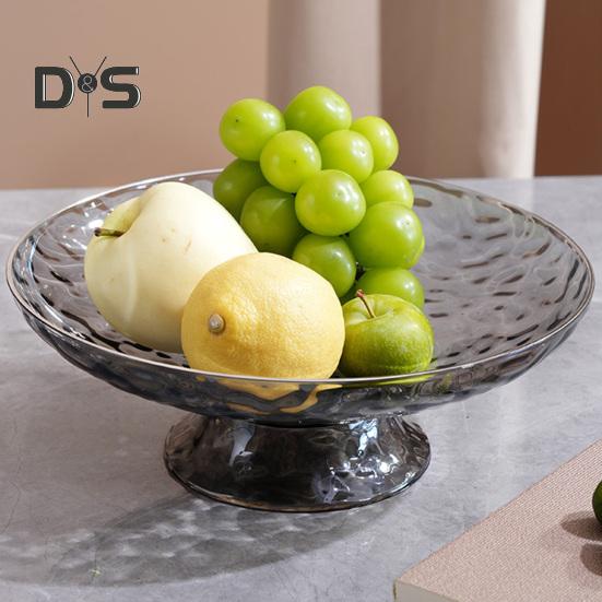 Прозрачная тарелка для фруктов, сливной поддон со съемным дренажным основанием, большая вместительная кастрюля для конфет, сливное блюдо для овощей, кухонные аксессуары