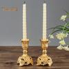 2Pcs Candelabra Candle Stick Holder Table Centerpiece Home Party Bar Decoration Live City Fashion Home Decor