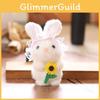 Rabbit Cute Cartoon Plush Keychain Soft Short Plush Gifts Bag Decor Doll Kid