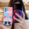 Чехол ReZero Rem Ram Матовый ТПУ для мобильного телефона Samsung Galaxy M55 54 42 35 34 33 32 23 22 15 14 13 12 F55 5G Цветная обложка
