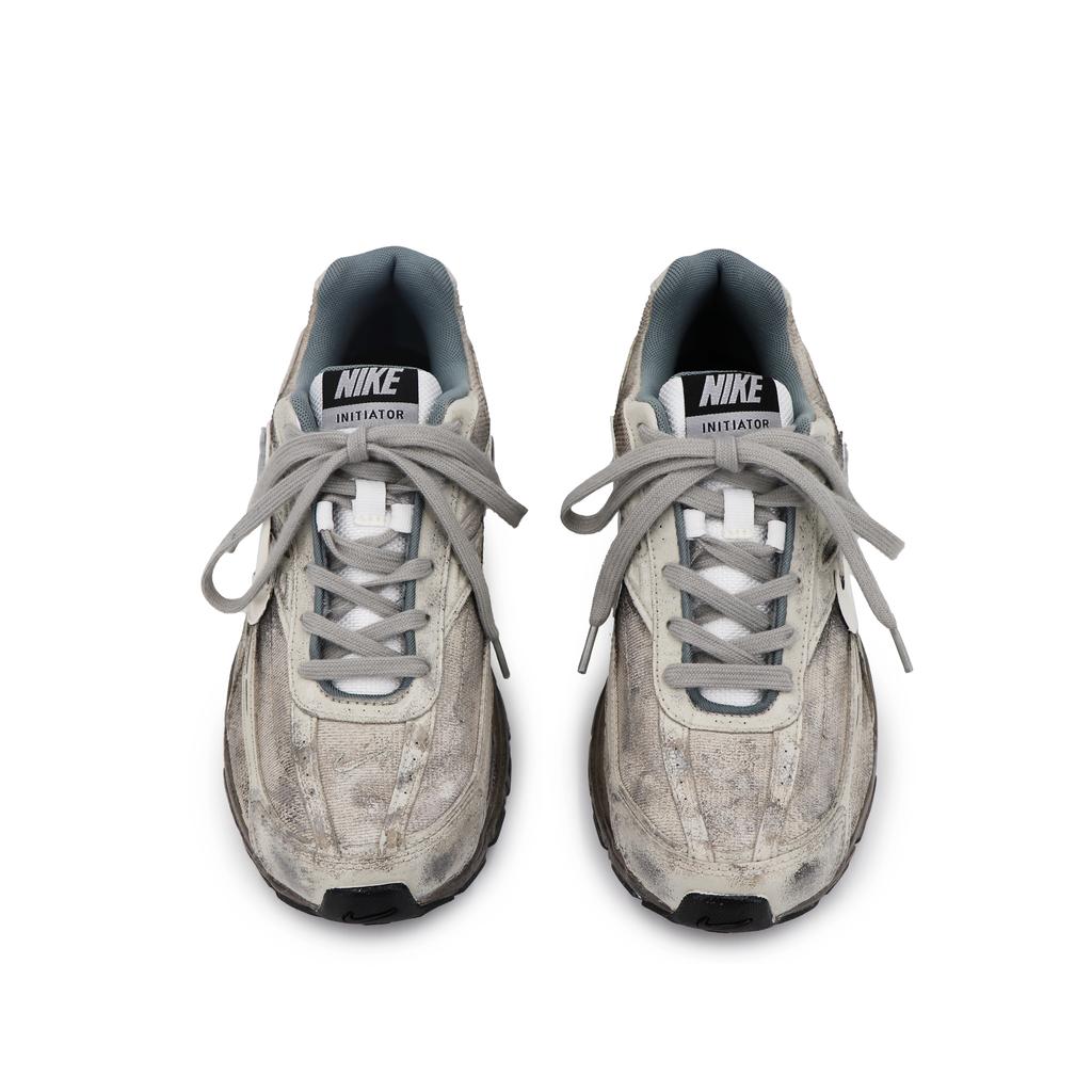 Nike Initiator Low top Sprint Long Distance Running Shoes Unisex Gray Brown IO7609-101(Team1527-)
