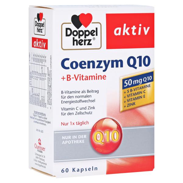 Doppelhertz Active Coenzyme Q10 + Vitamin B 60st