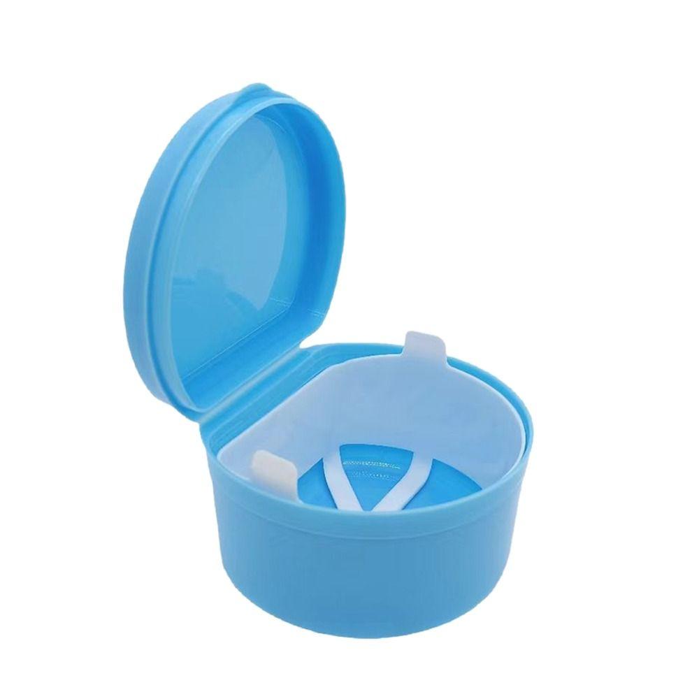 Портативный лоток для протезов, пластиковые брекеты, ортодонтический чехол, коробки для ложных протезов для женщин и мужчин