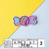According To Embroidery Embroidery Cloth Sticker Computer Embroidery Chapter Exquisite Candy Lollipop Series Clothes Decorative Patch Sticker Cloth