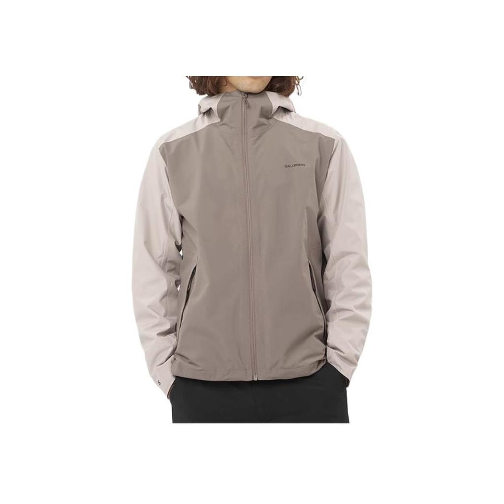 Новая куртка SALOMON SS25 OUTSCAPE 2L JACKET CB M Мужская Железо-серый C26264