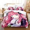 The Quintessential Quintuplets Комплект постельного белья Single Twin Full Queen King Size Комплект постельного белья Aldult Kid Bedroom Пододеяльники 3D Аниме