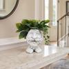 Face Flower Pot, Head Planter Pot, Funny Shape Face Planter Statue, Cute Resin Planter for Indoor Outdoor Plants Garden Decorations