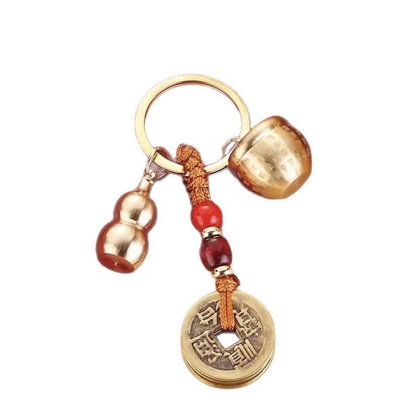 Брелок-подвеска «Год Змеи. Банка Байфу»: Подвеска Фу Лу Гуа, привлекающая богатство