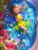 Мультфильм Девушка Алмазная Картина Полный Набор Сказочные Украшения Cyoss Вышивка Круглый Квадратный Мозаичный Цветок 5d Diy Домашнее Украшение