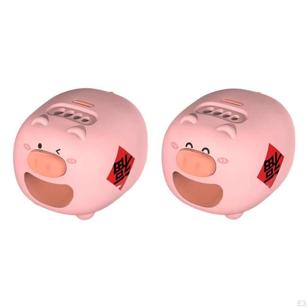 Автоматическая машина для очистки орехов, форма мультяшной свиньи, крекер для дынь, открывалка для дынь для любителей орехов