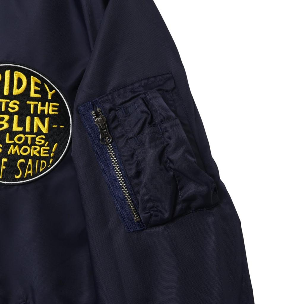 Small Planet Marvel Reversible Sukajan Large Jacket, Spider-Man,