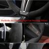 Чехол на руль автомобиля своими руками Черная замша Для Volkswagen Golf 6 GTI MK6 VW Polo GTI Scirocco R Passat CC R-Line 2010