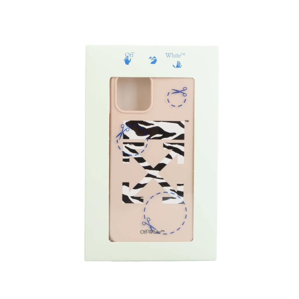 Чехол для iPhone 12 Pro с принтом зебры от Off White