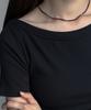 Серебряное ожерелье Baradu 925 с красной бусиной