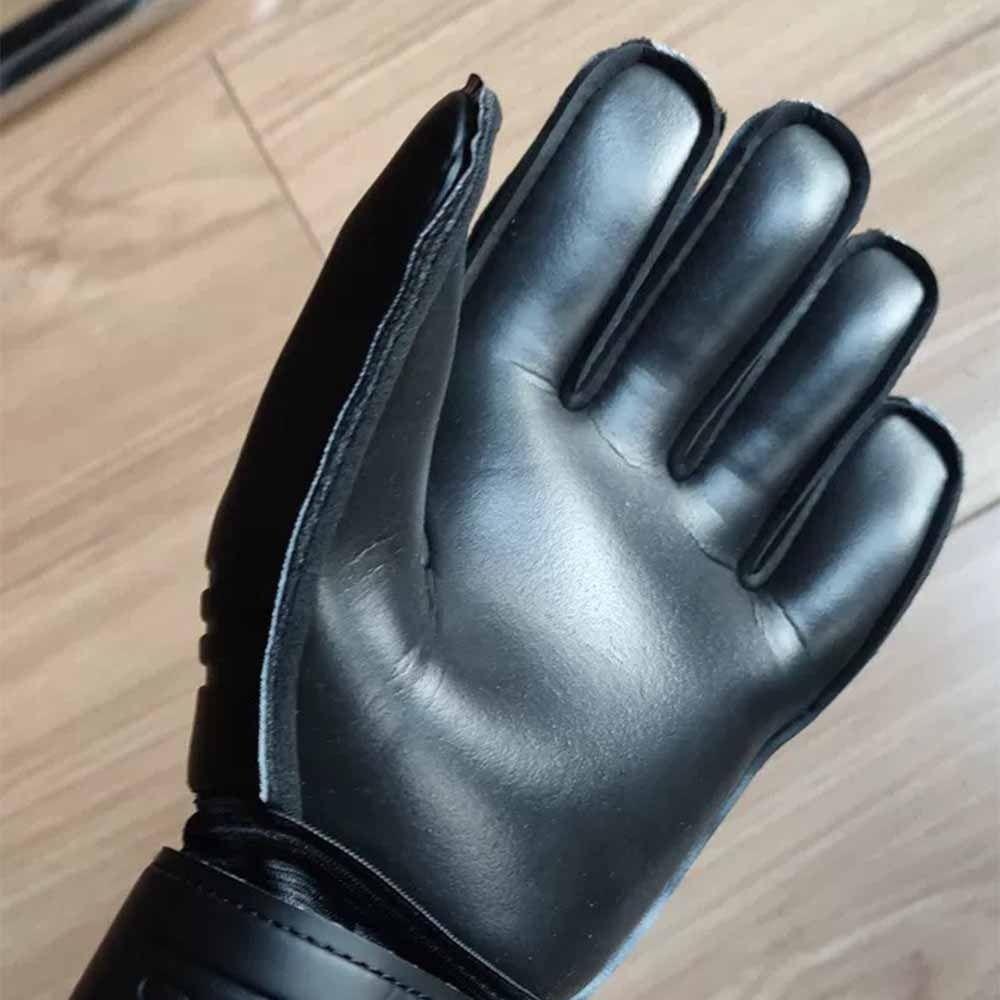 Черные Вратарские Перчатки Устойчивые к Износу Футбольные Вратарские Перчатки Латексные Футбольные Перчатки Футбольные Тренировки