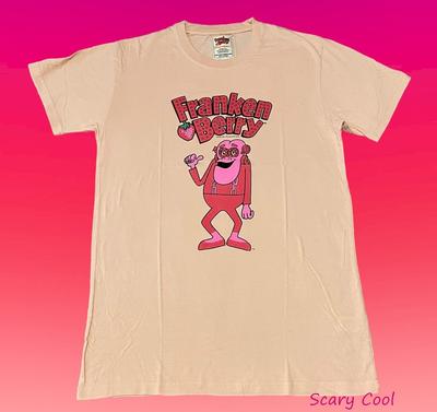 New Franken Berry American Needle General Mills 1971 Cereal Retro Unisex T-Shirt Graphic Tee