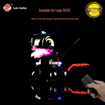 Лего 10375 Как приручить дракона: Беззубик Ночная Фурия Светодиодные Строительные Блоки