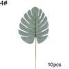 10 шт. искусственные растения поддельные листья монстеры для декора стен гостиной и вечеринки