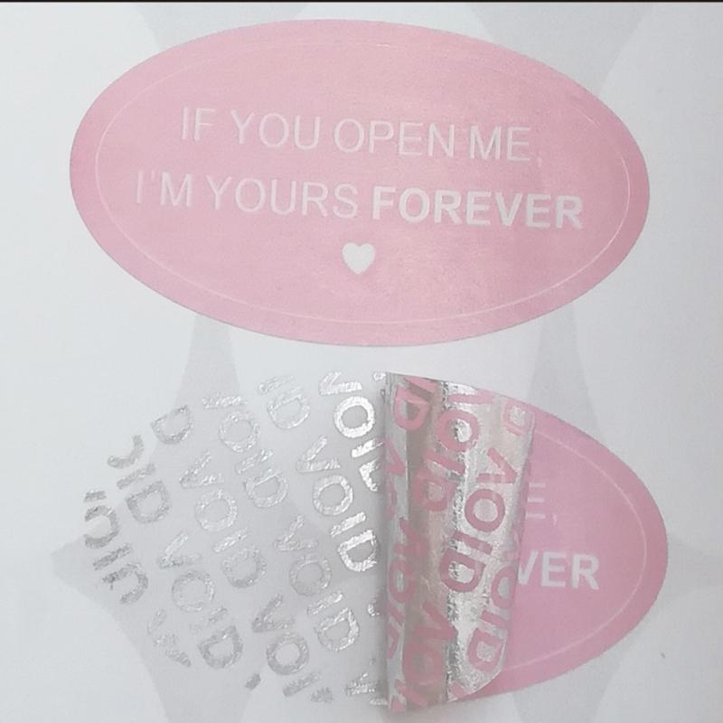 100 шт., гарантийная защитная наклейка, защитная печать, хрупкая бумага, защита от несанкционированного доступа, гарантия, пустая этикетка, клейкая этикетка Guanante