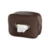 Minimalist Car Tissue Box Leather Tissue Storage Box Durable Sun Visor Tissue Box  Car Interior