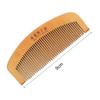 Hair Health Care Natural Peach Wood Teeth Anti-Static Comb Close Head Massage