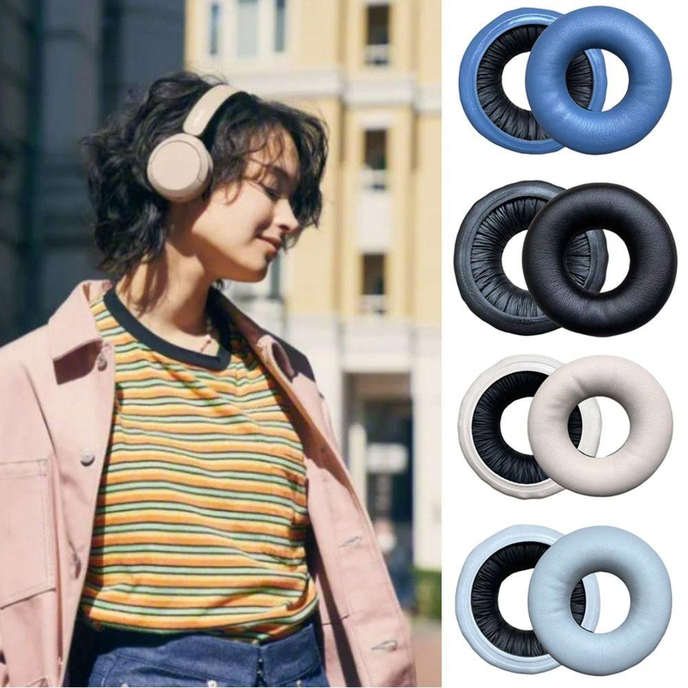 Leather Ear Pads Noise-Cancelling Earbuds Cover Professional Ear Cushion Headphones Accessories