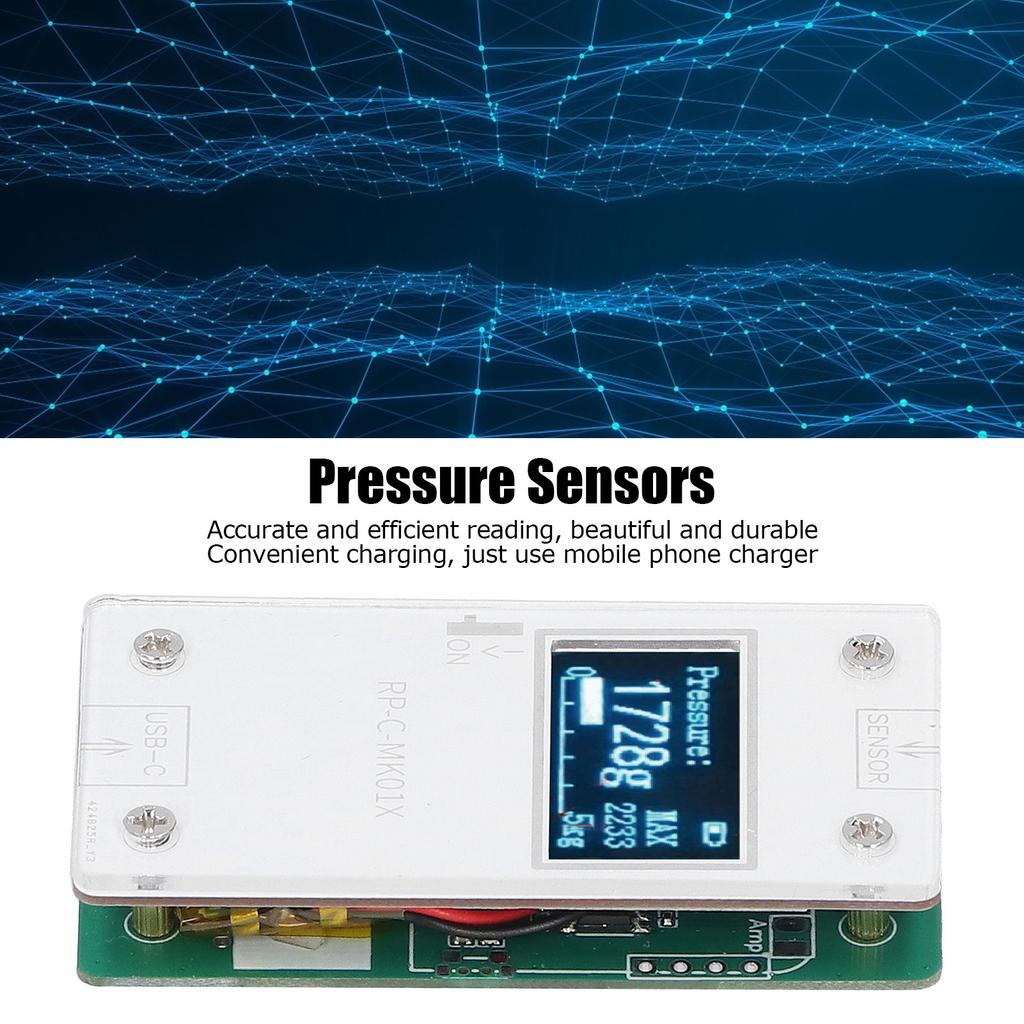 Display Module Pressure Sensors Display Module Ultra‑Thin Flexible Film DIY Kit RP‑C‑MK01 3.3V~4.2V Film Pressure Sensors